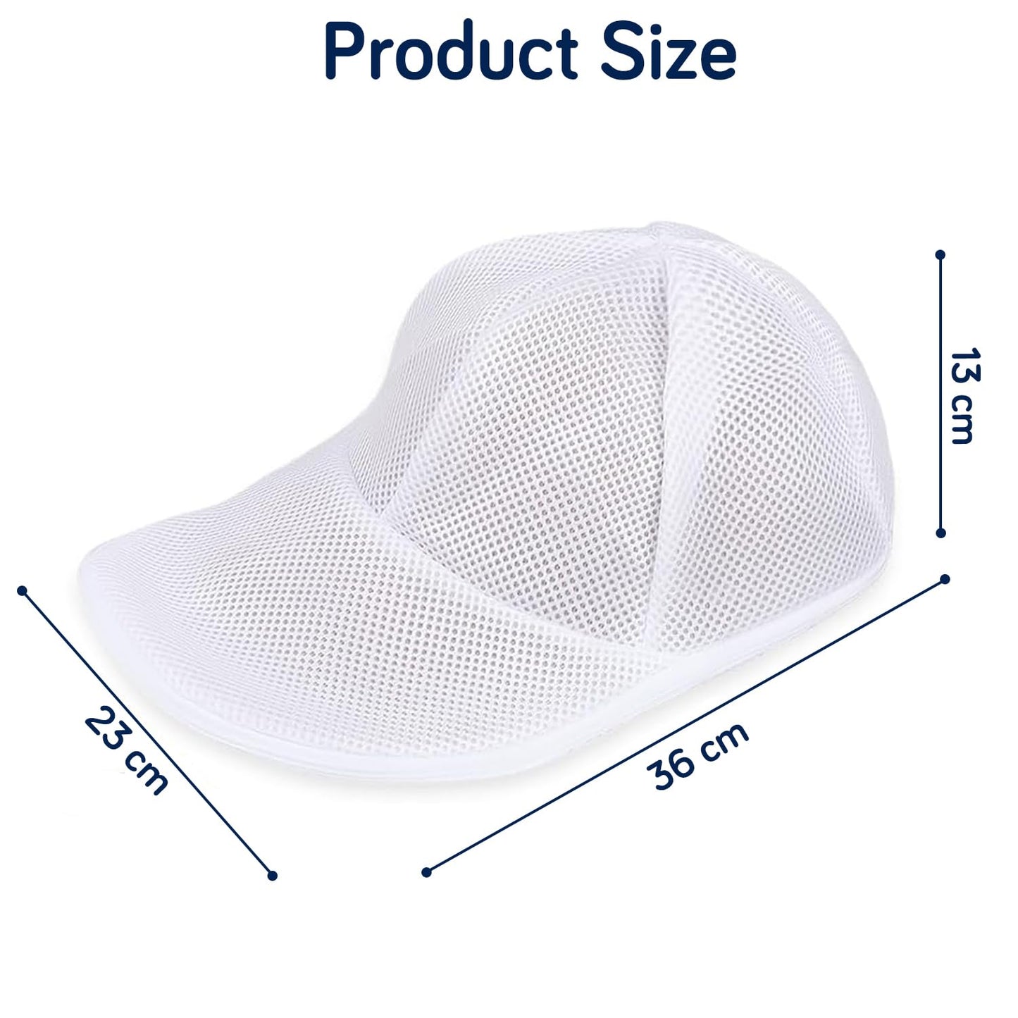 HOKIPO Dual-Layer Mesh Cap Laundry Wash Bag for Washing Machine