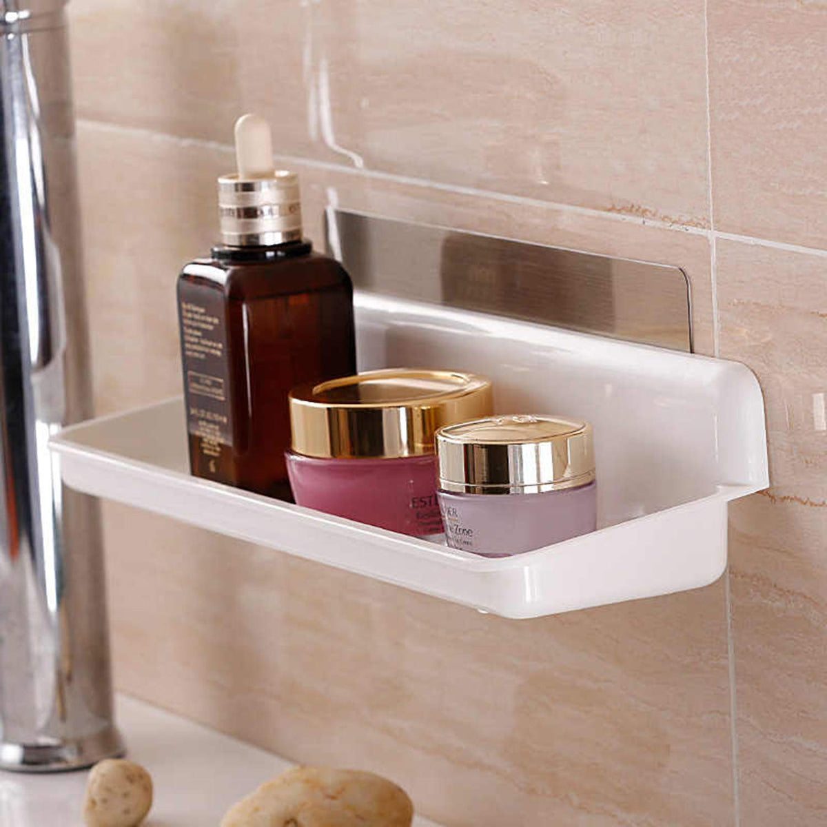 Magic Sticker Series No Drill Kitchen Bathroom Shelf