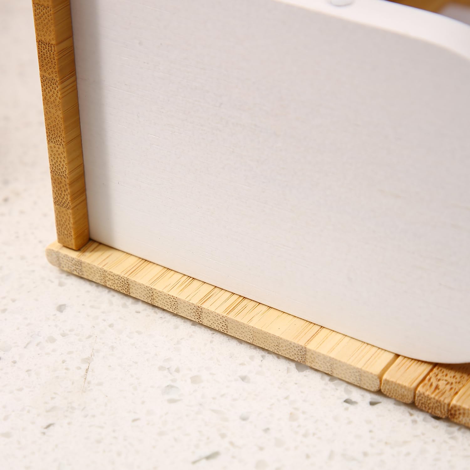 Buy brown magnetic wooden tissue paper box | HOKIPO