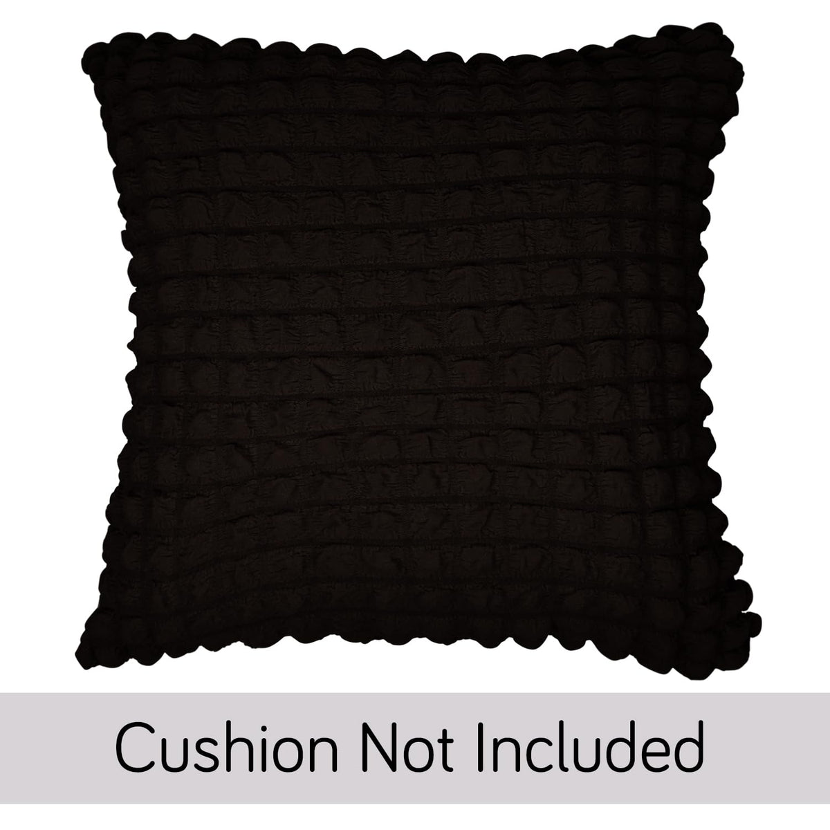 Buy Cute Plain Dark Chocolate Colour Zippered Square Sofa Pillow Covers Online