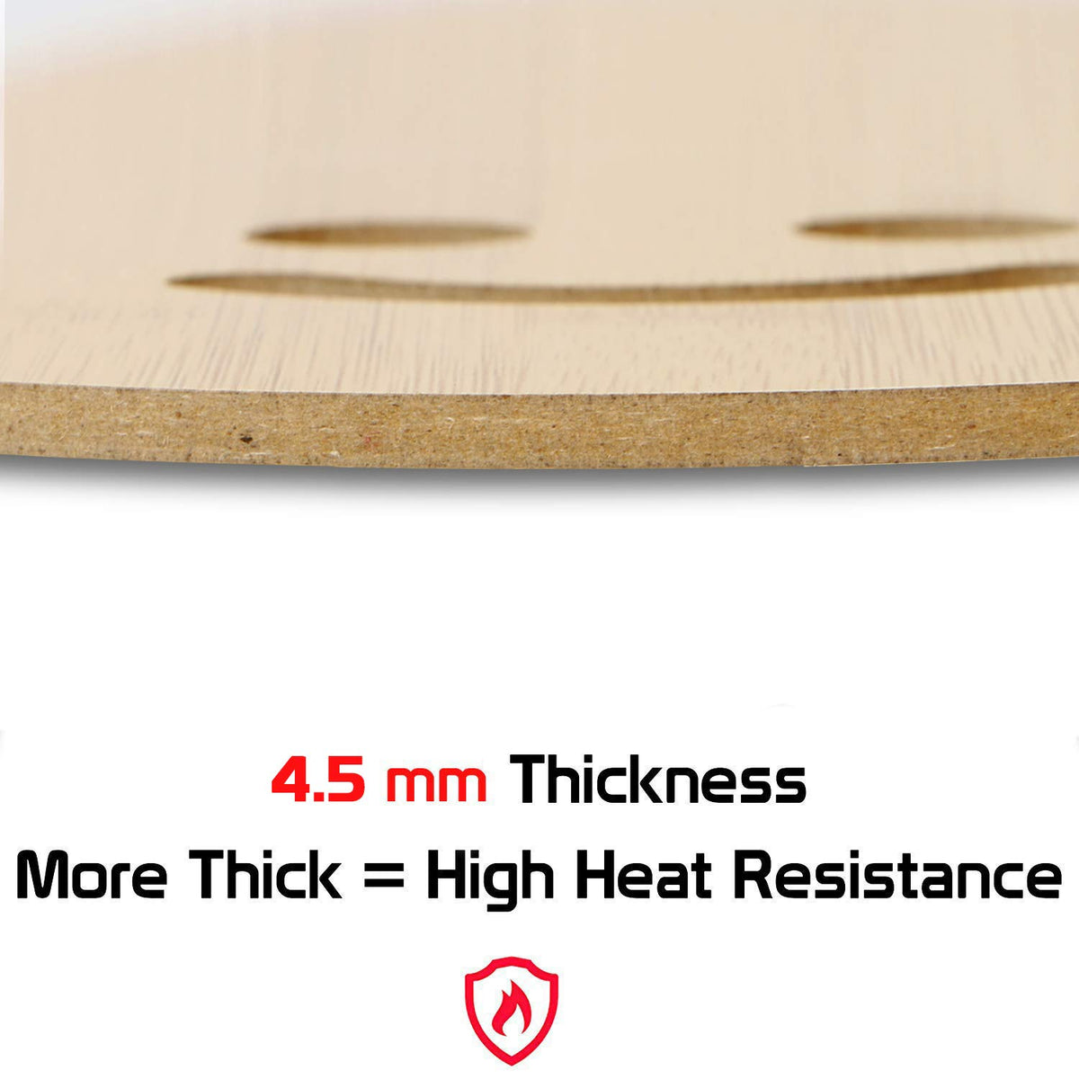 Buy Heate Resistance Smiley Coasters | HOKIPO