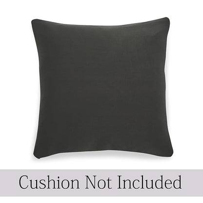 Elastic Stretchable Sofa Cover and Cushion Cover, Dark grey