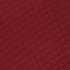 Quilted Sofa Mat Set for 3 Seater and 2 Seater Sofa (L Type), Maroon