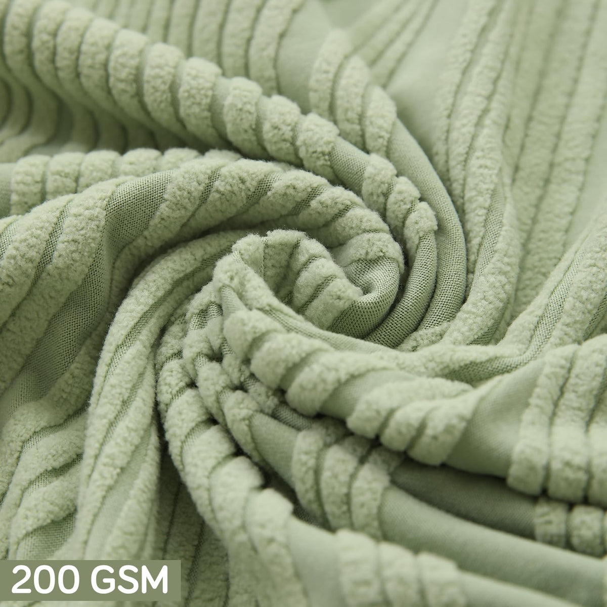 Nestiva Series Stretchable Knitting Jacquard Chair Cover - Pastel Green