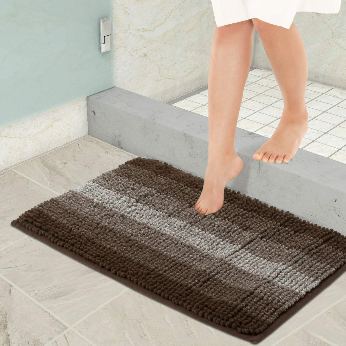 Buy High Water Absorbent Bathroom Door Mats | HOKIPO