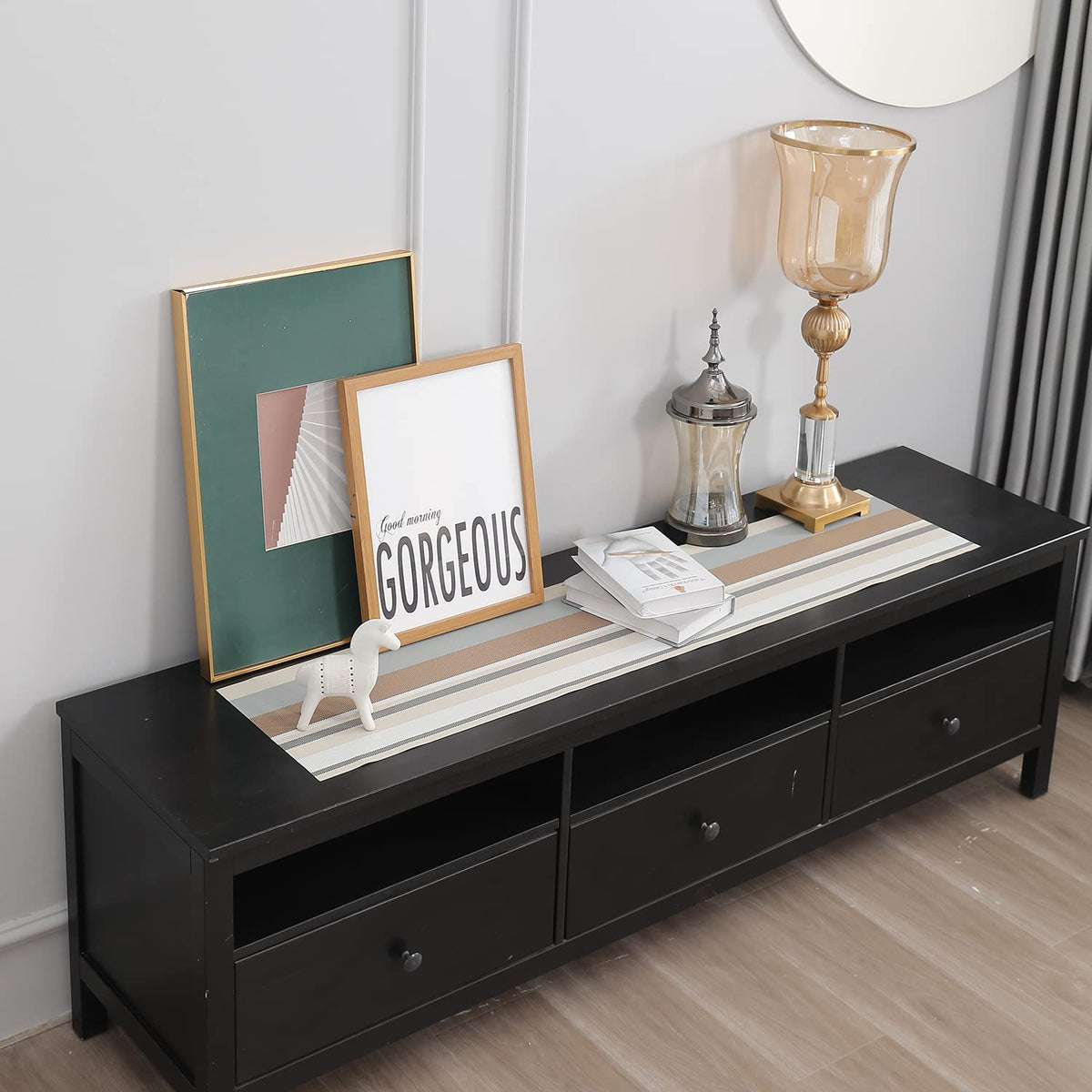 Buy Multicolour PVC Runner for Side Tables | HOKIPO