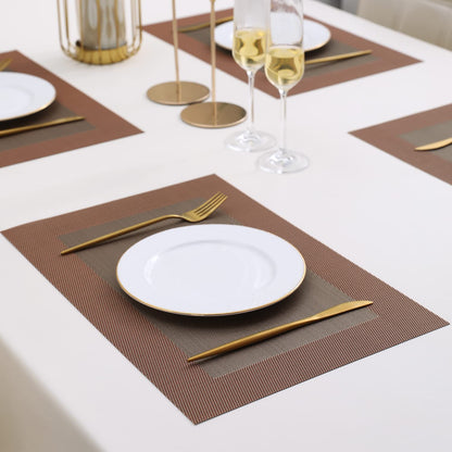 PVC Dining Table Mats, Metallic