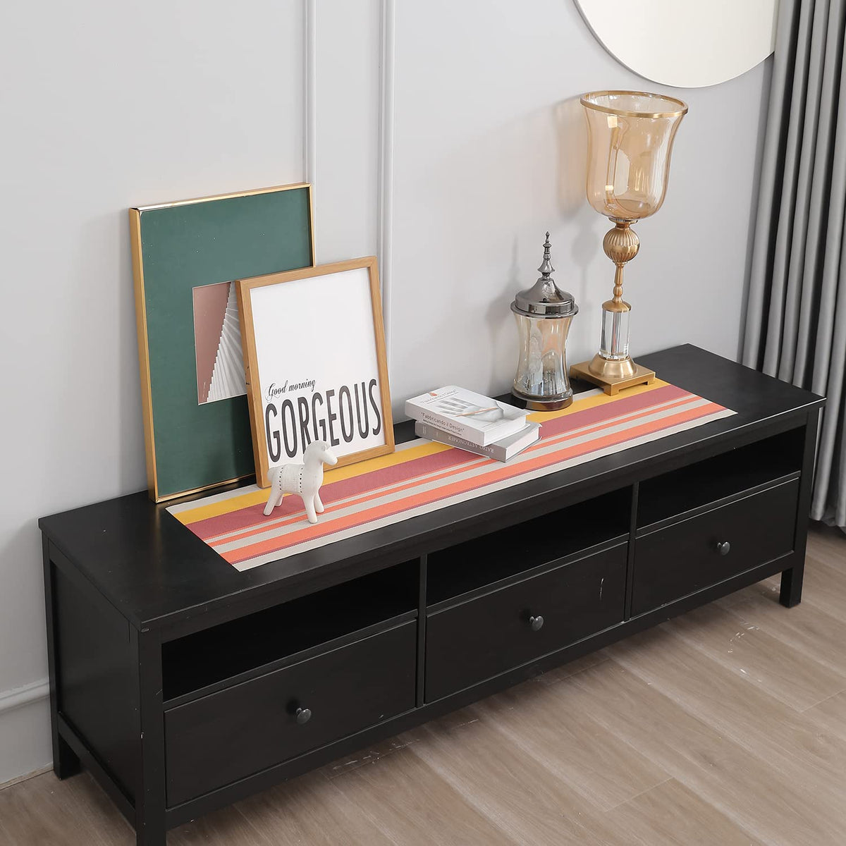 Buy Multicolour PVC Runner for Side Tables | HOKIPO