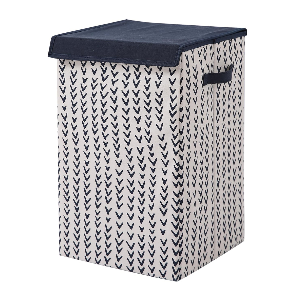 Foldable Laundry Basket for Clothes with Lid, Arrow