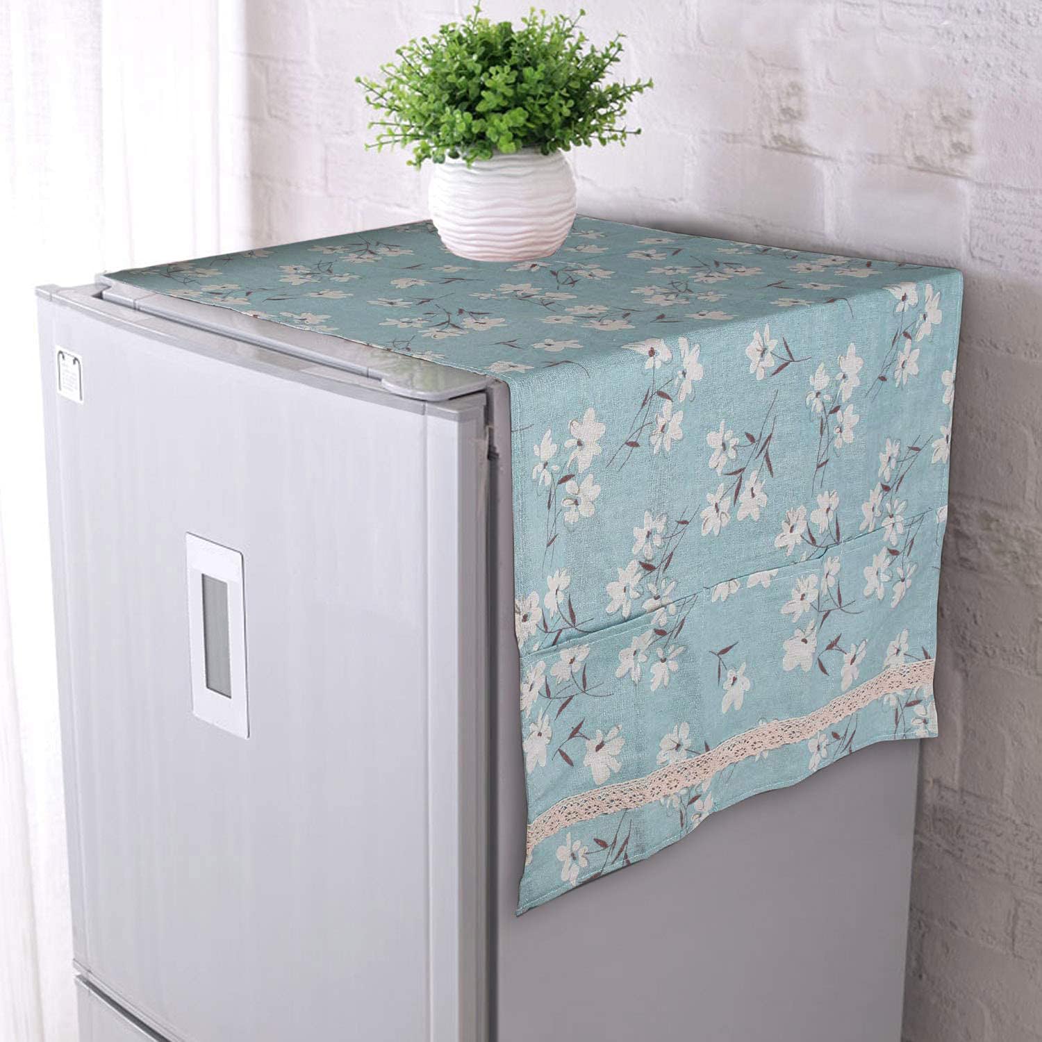 Stylish Blue Freeze Top Cover with Side Pockets | HOKIPO