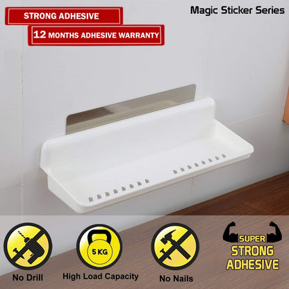 Magic Sticker Series No Drill Kitchen Bathroom Shelf