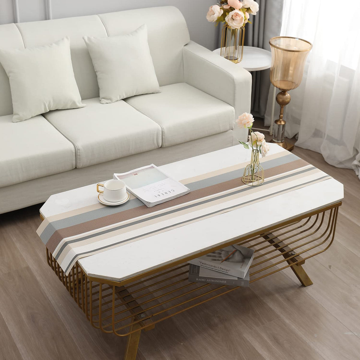 Buy Multicolour PVC Runner for Coffee & Center Table​ | HOKIPO