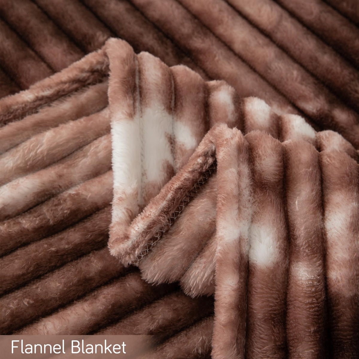 Buy Brown Gradient Luxury Blankets | HOKIPO