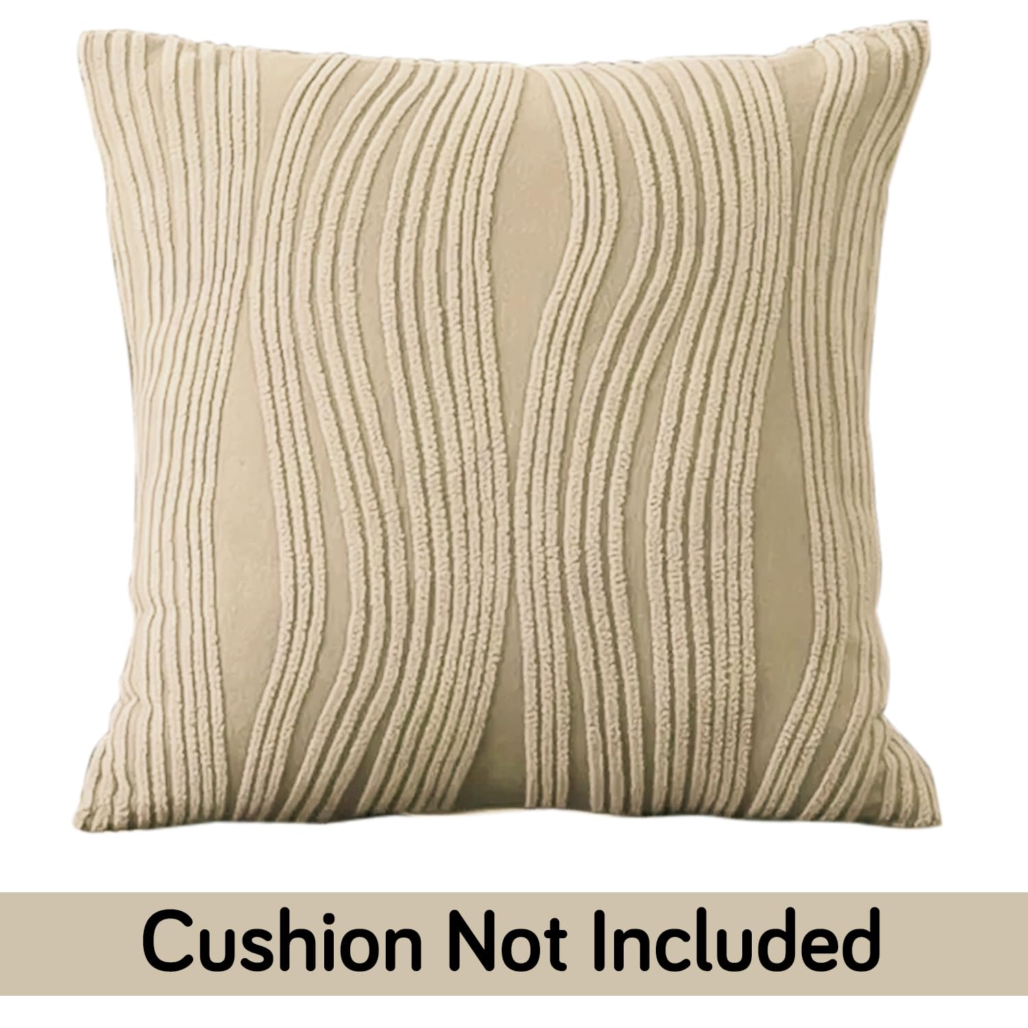 Fancy Blush Beige Colour Festive Square Zippered Pillow Covers