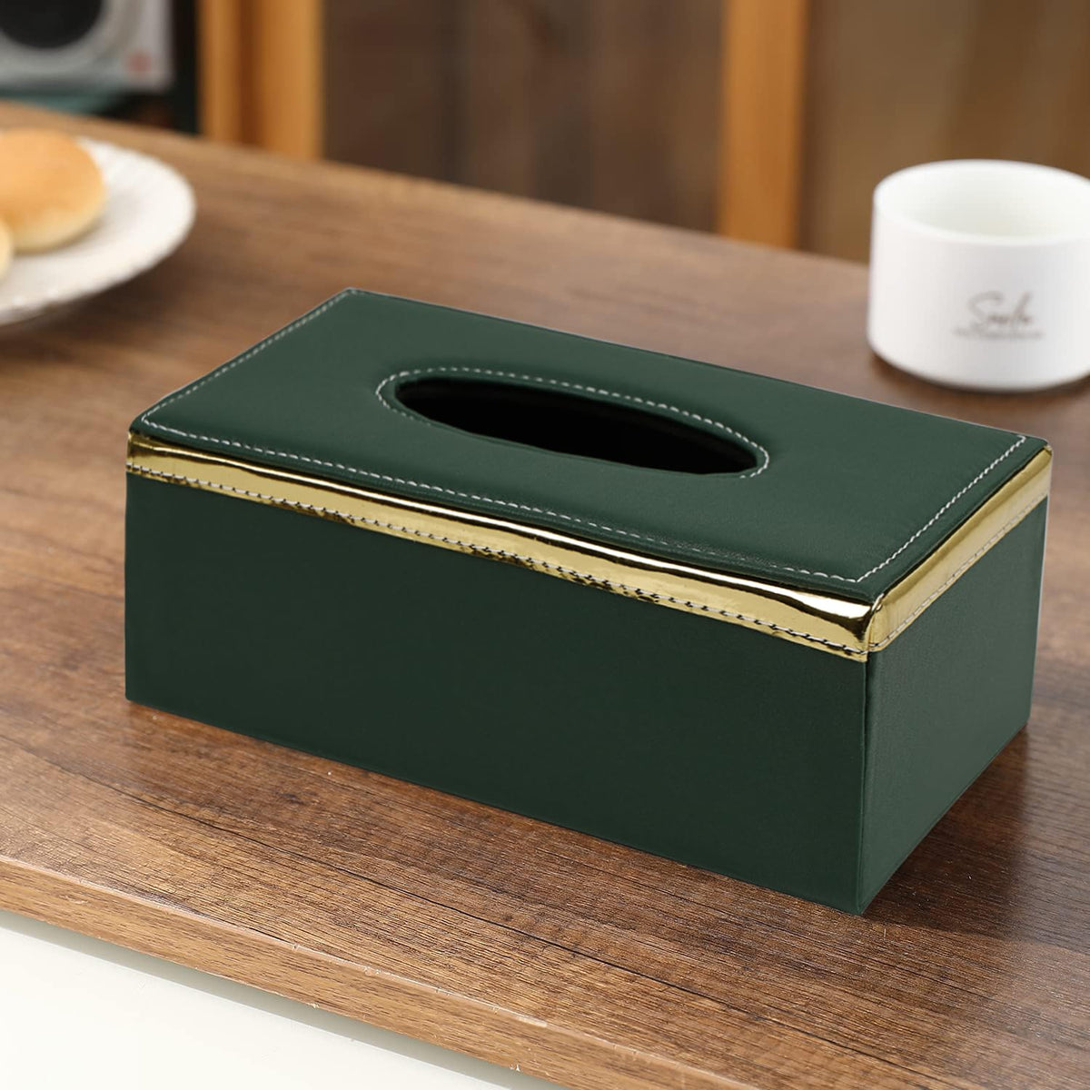 Buy Green Premium Tissue Box | HOKIPO