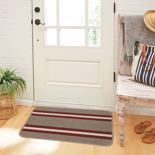 Doormat for Entrance, Size 45X75 cm, Brown