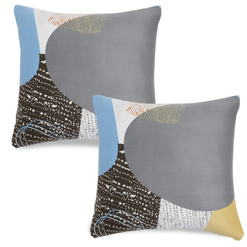 Best Multicolor Pebbles Print square cushion cover online