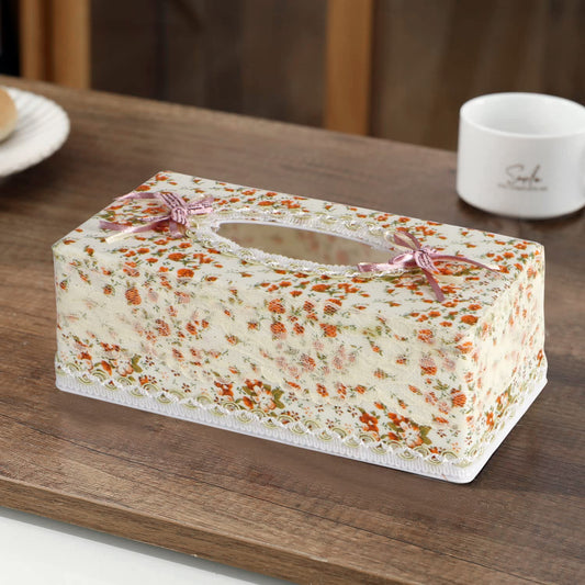 Plastic Tissue Paper Holder, Orange