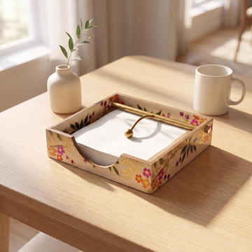 HOKIPO Napkin Holder for Dining Table, Engineered Wood, Sunhere Parinday - image 1