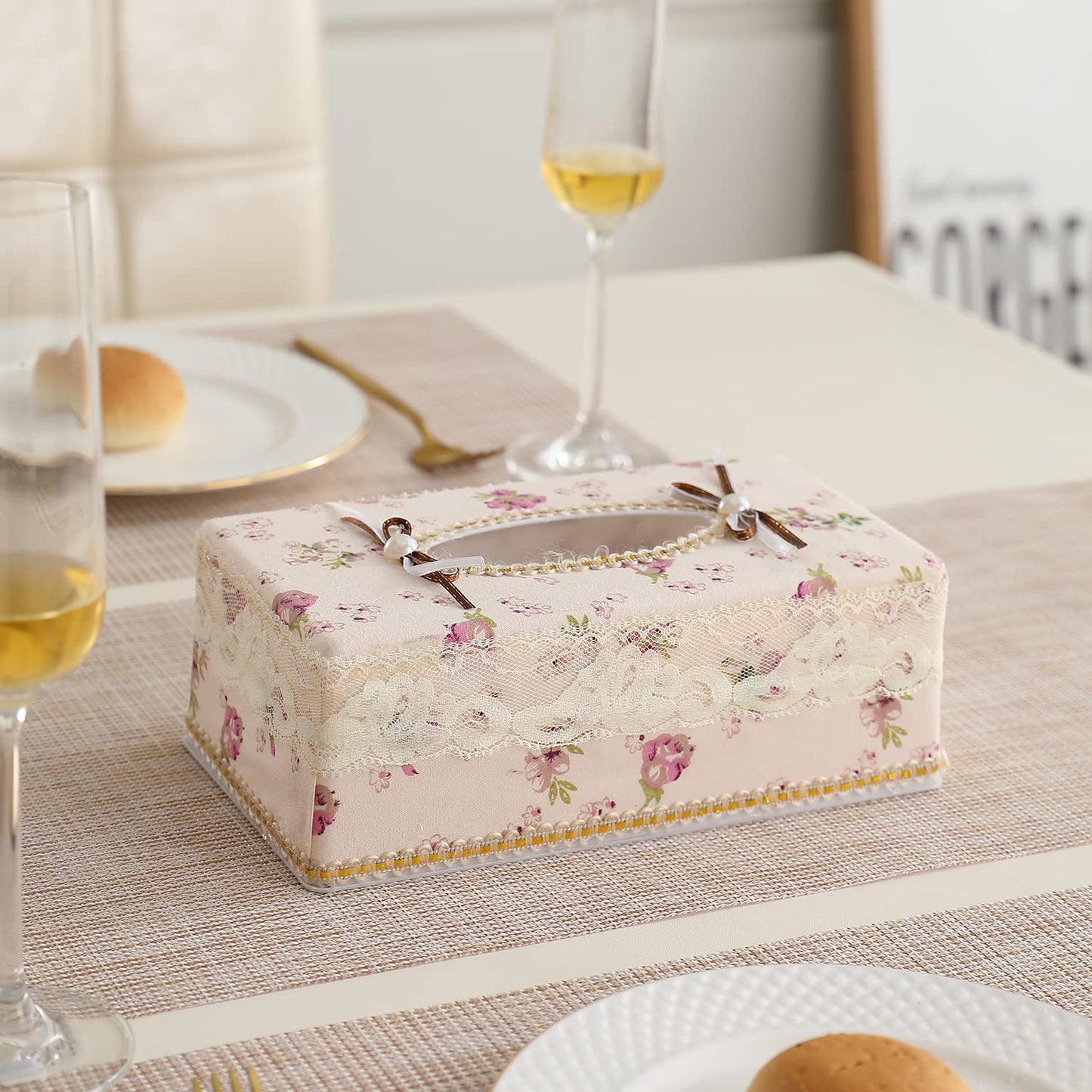 Tissue Paper Box Holder for Home, Office, Car