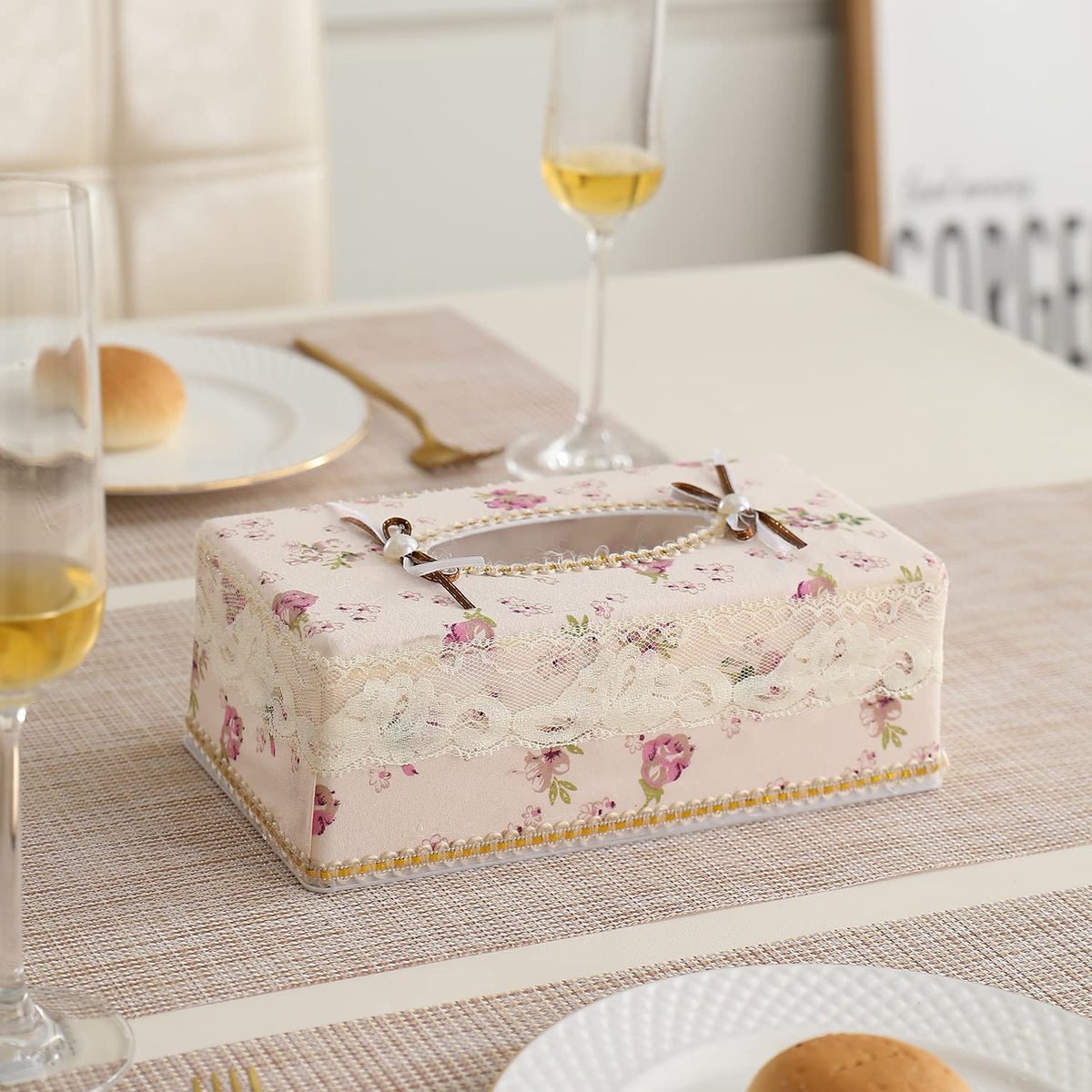 Tissue Paper Box Holder for Home, Office, Car