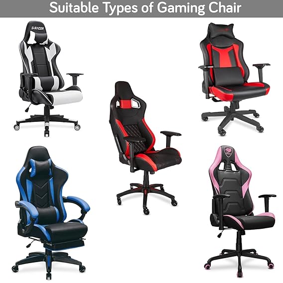 Stretchable Jacquard Elastic Gaming Chair Cover, Dark Grey