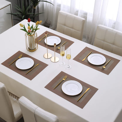 PVC Dining Table Mats, Metallic