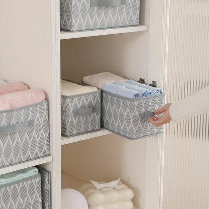 Foldable Clothes Storage Box | Durable Non-Woven Organizer with Handle