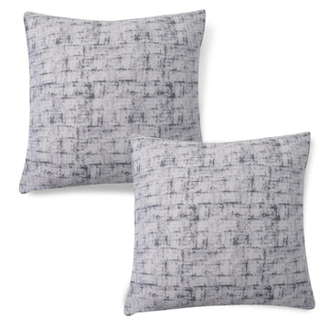 Best abstract grey lines square cushion cover online