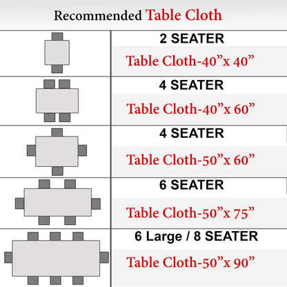 Poly Jute Dining Table Cover, Grey