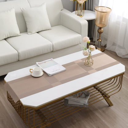 PVC Table Runner for Dinner and Coffee Table, Copper