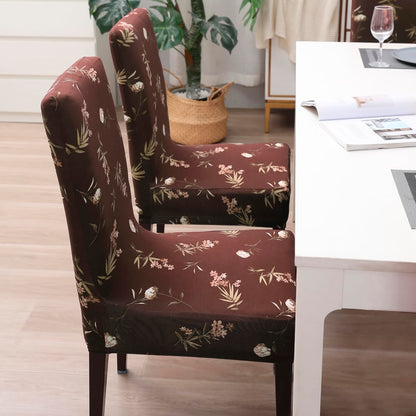Brown Colour stylish chair cover | Hokipo