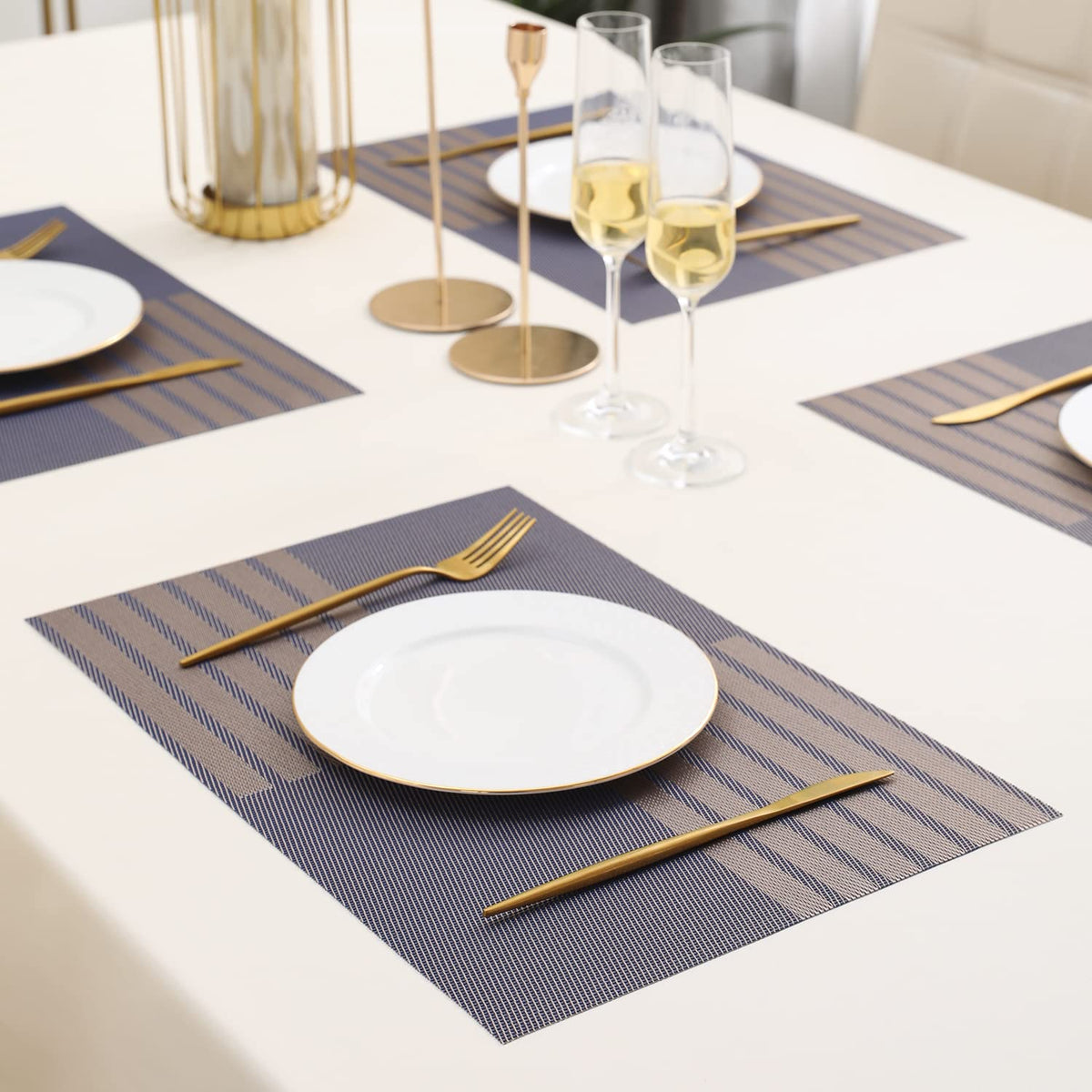 PVC Dining Table Mats, Violet