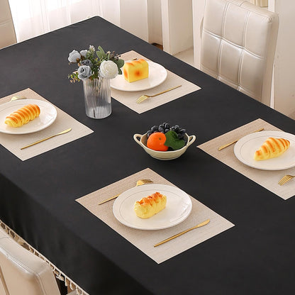 GradientHue PVC Mats for Dining Table - Sand Oasis