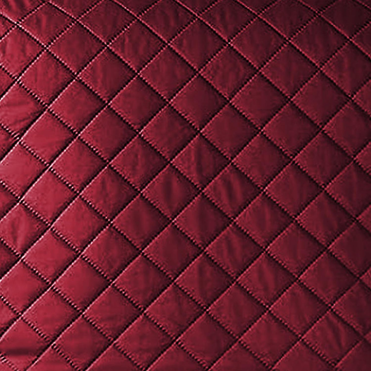 Quilted Recliner Chair Cover With Side Pockets for 1 Seater Sofa, Burgundy