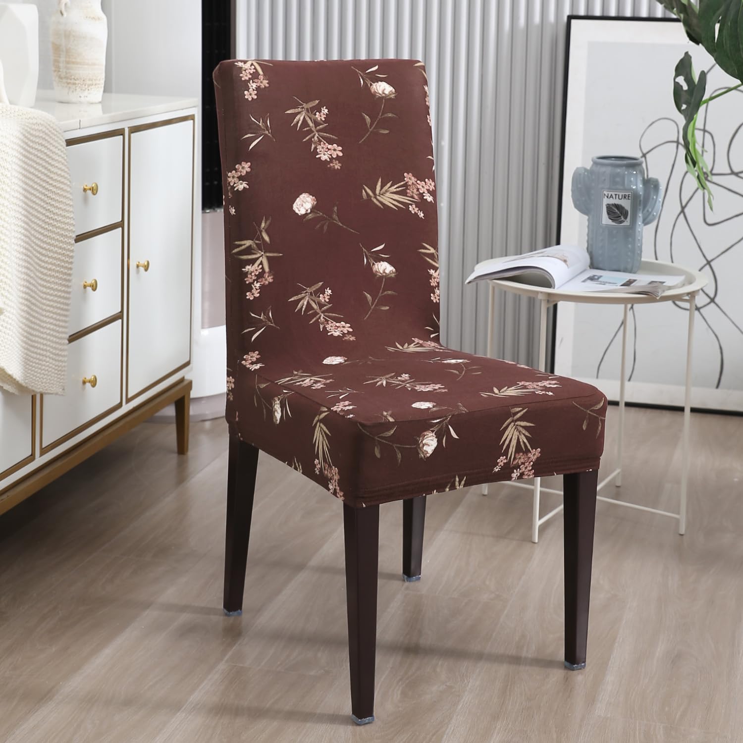 Brown Colour chair covers​ Set | Hokipo