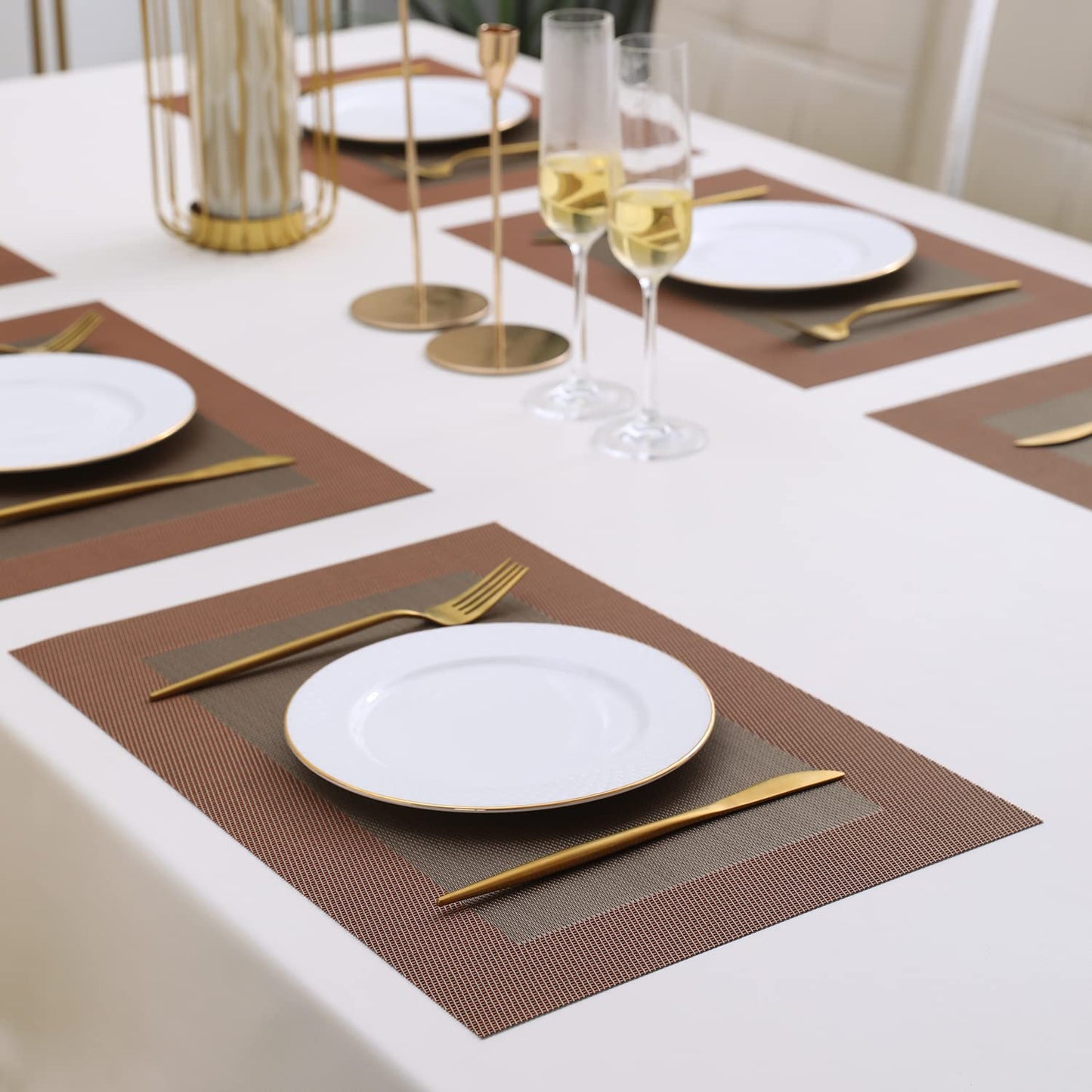 PVC Dining Table Mats, Metallic