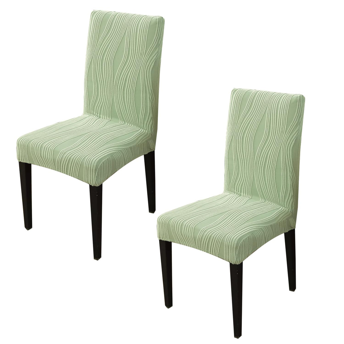 Nestiva Series Stretchable Knitting Jacquard Chair Cover - Pastel Green