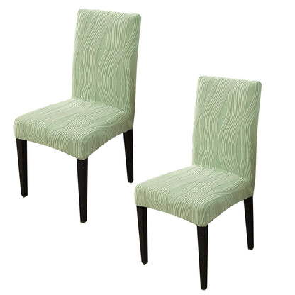 Nestiva Series Stretchable Knitting Jacquard Chair Cover - Pastel Green