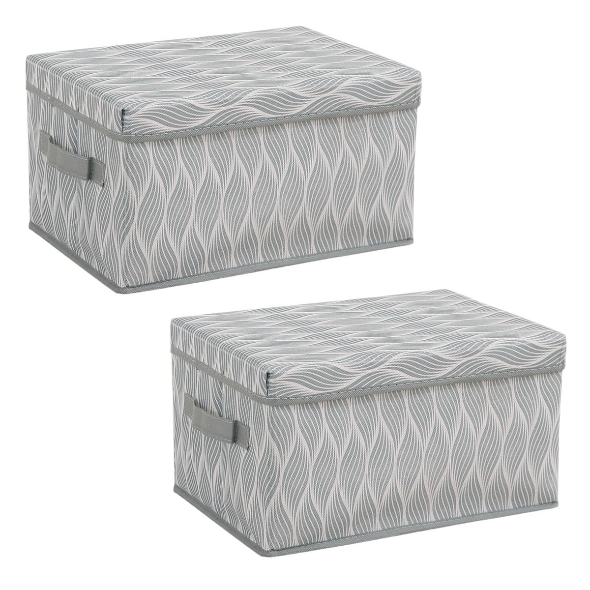 Foldable Cloth Storage Box | Wardrobe Organizer with Lid