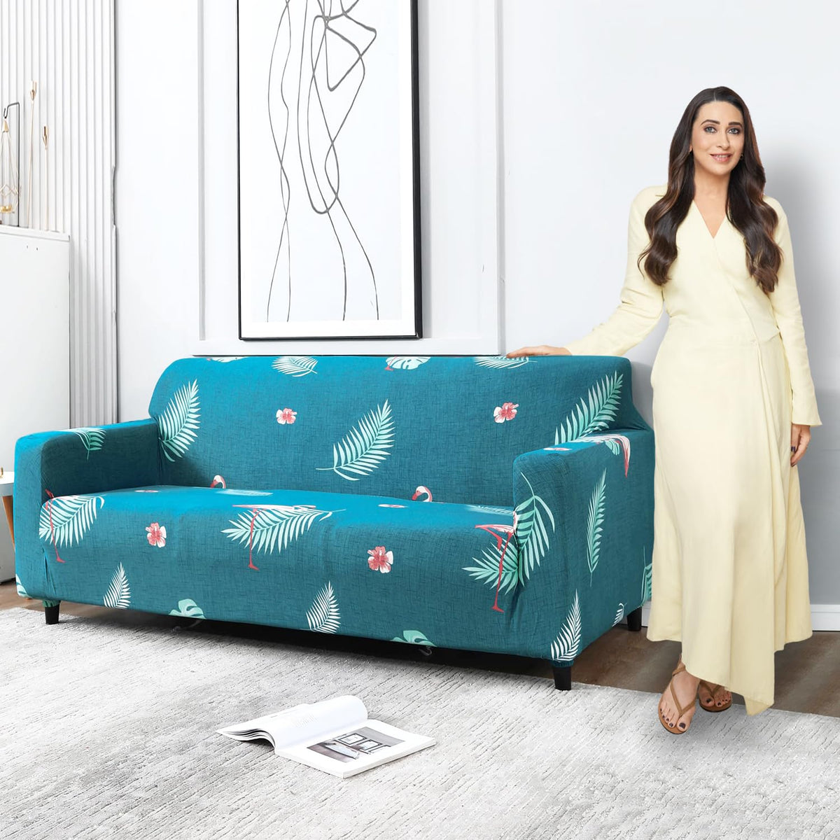 latest elastic sofa cover set