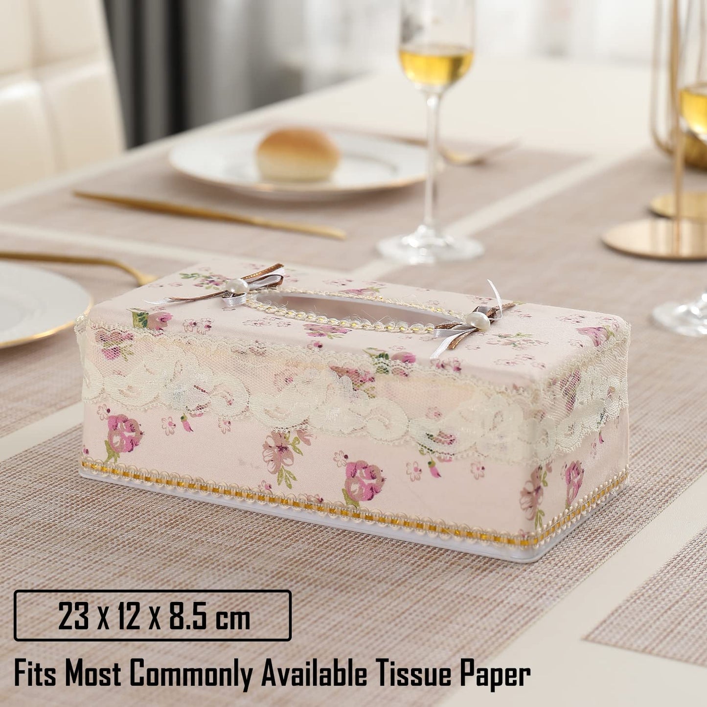 Tissue Paper Box Holder for Home, Office, Car
