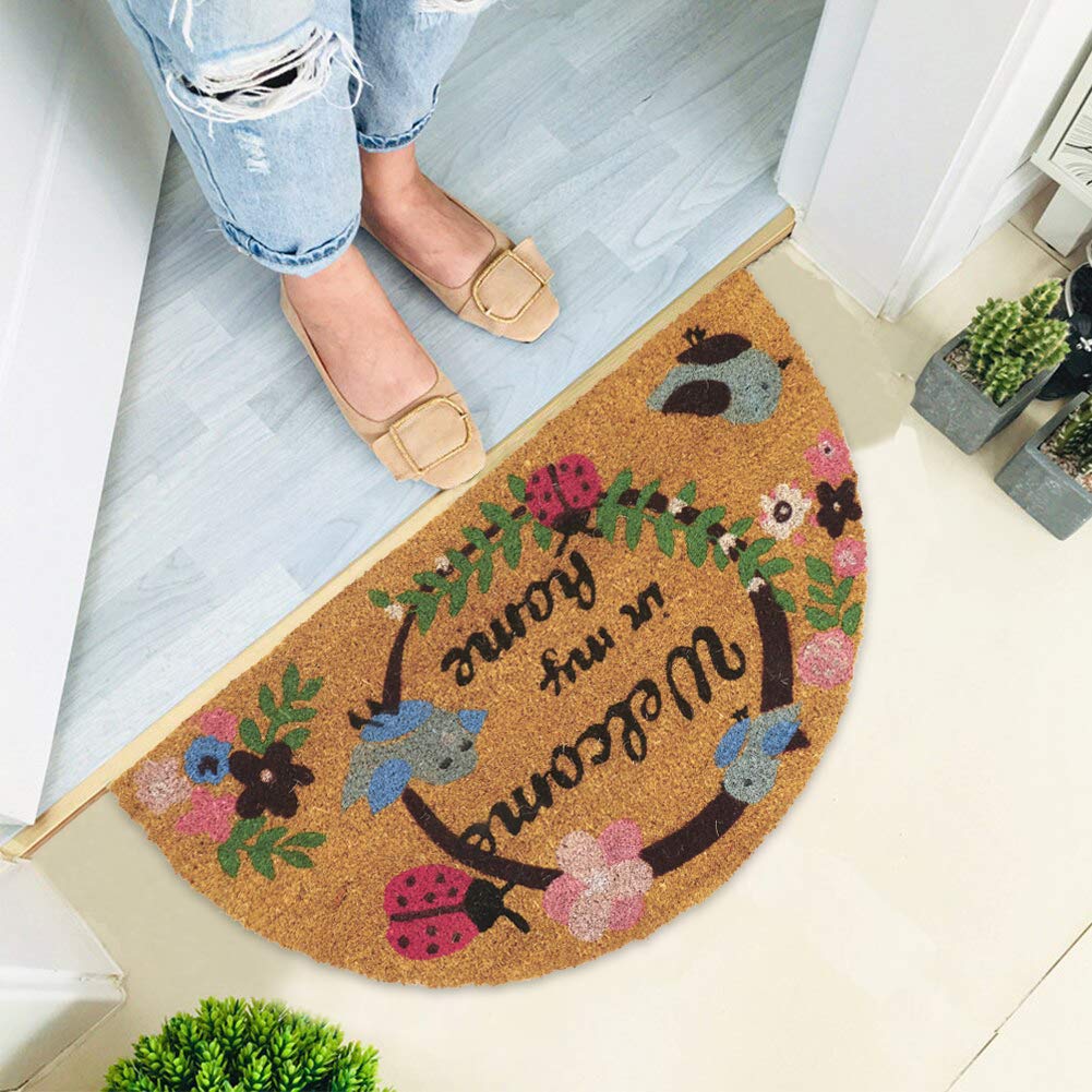 Large 45x75cm Coir Door Mats for Entrance Big Size Welcome Mat