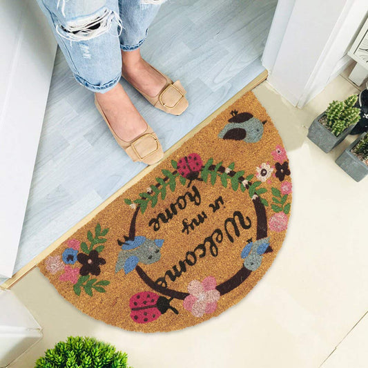 Large 45x75cm Coir Door Mats for Entrance Big Size Welcome Mat