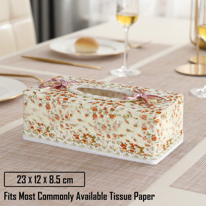 Plastic Tissue Paper Holder, Orange