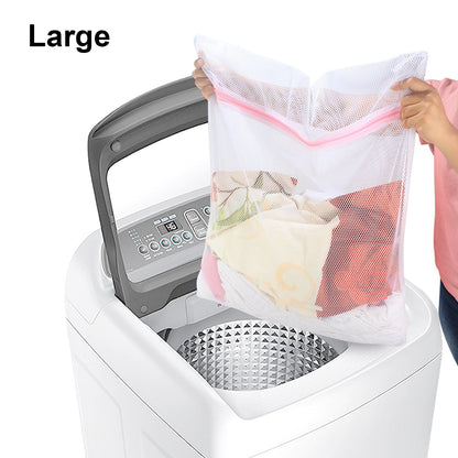 Mesh Laundry Clothes Washing Bag, Pack Of 3