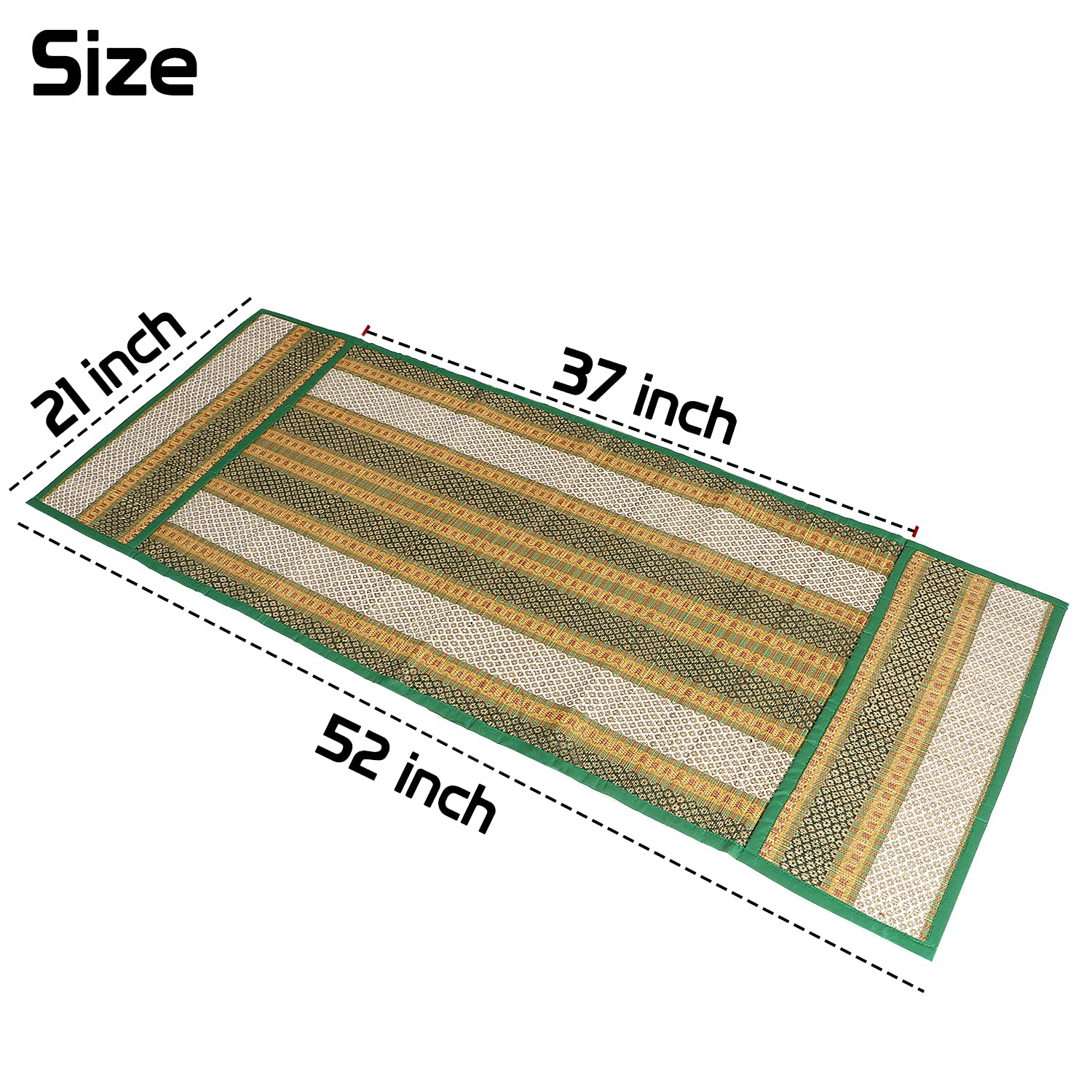 Buy Stylish Green Fridge Ka Cover with Side Pockets Online | HOKIPO