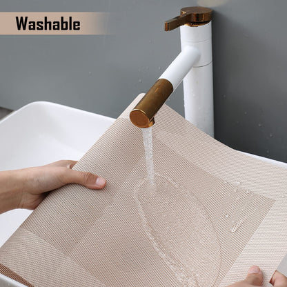 PVC Dining Table Mats, Beige