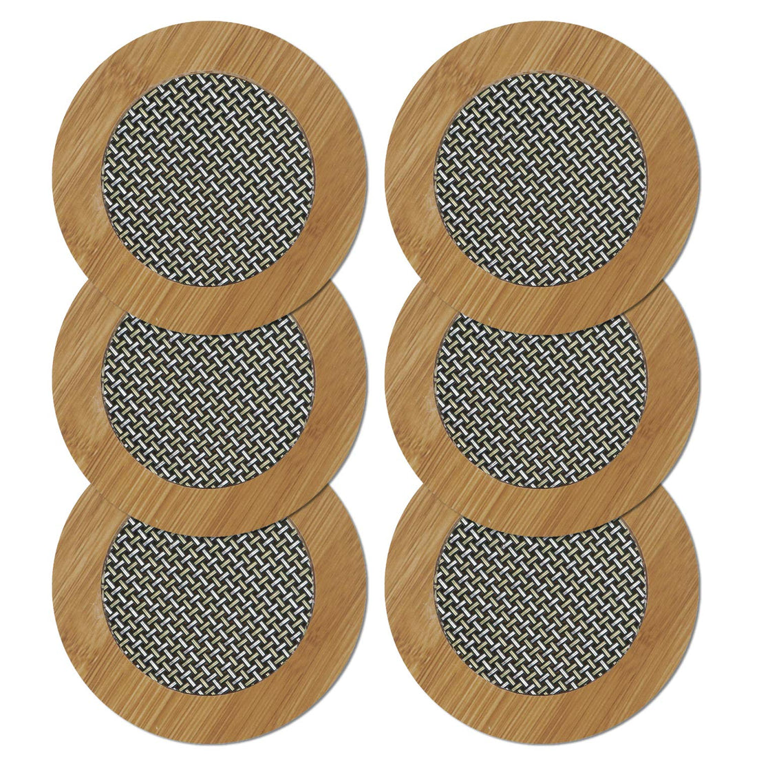 Buy Eco Friendly Bamboo Coasters & Heat Pads – Pack of 2/4/6