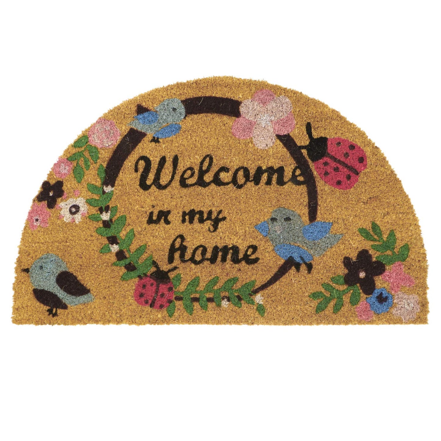 Large 45x75cm Coir Door Mats for Entrance Big Size Welcome Mat